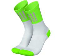 INCYLENCE High Viz - Calzini da corsa con riflettori, funzionali e traspiranti per la massima visibilità, 1 paio, V3 Green, 39-42