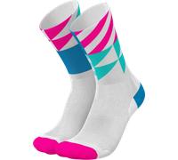 Calzini incylence elements bianco blu rosa