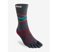 Calze Injinji Trail Midweight Crew grigio rosso blu - S
