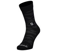 Calze invernali ciclismo AS Trail Camo Crew nero/grigio S