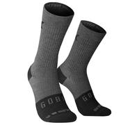 Calze invernali ciclismo Merino grigio