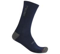 Calze invernali ciclismo Venti Soft Merino blu