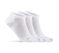 Calze Craft Core Dry Footies 3-Pack Dimensioni dei calzini: 40-42 / Colore: bianco