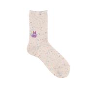 Calze Japan Studio Ghibli Spirited Away Color Nep Crew Boh Mouse Cream nuove