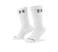 Calze Jordan Essentials di media lunghezza (3 paia) - Bianco 46-50