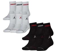 CALZE JORDAN NIKE BJ0343 RAGAZZI 6 PAIA NERO BIANCO