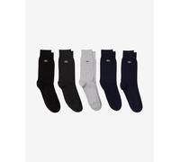 Calze Lacoste Cotton nero grigio scuro grigio chiaro blu marino (5 unità) - 39-42