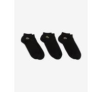 Calze Lacoste Sport corto nero (3 unità) - 43-46
