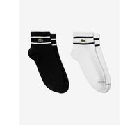 Calze Lacoste Sport Stripe nero bianco (2 paia) - 39-42