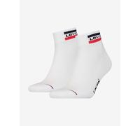 Calze Levi's Sportwear Mid Cut bianco (2 paia) - 43-46