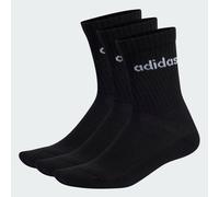 Calze adidas Linear Cushioned nero puro (3 paia) - XL