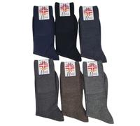 Calze Lunga, Gambaletto Sanitarie da Uomo, Corte in Lana 50% con Elastico Relax, Senza Lastex, Non Stringe Made in Italia 206 (IT, Numero, 39, 41, Regular, Regular, Moda)