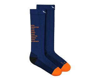 Calze lunghe Salewa Ortles Dolomites AM CR Bleu 39/41