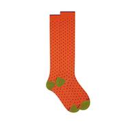 Calze lunghe uomo cotone leggero aragosta fantasia pois