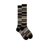 Calzino lungo righe multicolor Taglia unica