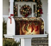 Calze magnetiche per cassetta delle lettere, per decorare il portico anteriore, 53 x 64 cm