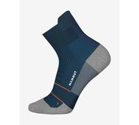 Calze Mammut Trail Running Lightweight Merino Quarter blu navy grigio - M