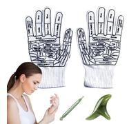 Calze Massaggio Riflessioni - Podologici, Guanti Stimolanti | Pressione Diretta A Più Zone, Riflessologia Stabilita Con Rappresentazione Di Durante Le Sessioni Di Rilassa