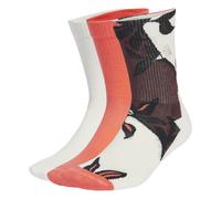 adidas Performance - Mercedes AMG Petronas Formula 1 Team Summer Pack - Confezione da 3 paia di calzini multicolore / turbo / bianco sporco 37 1/3-38 2/3