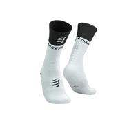COMPRESSPORT Mid Compression Socks V2.0 - Unisex - Bianco - Taglia 45-48- modello 2026