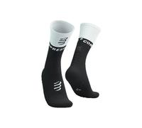 COMPRESSPORT Mid Compression Socks V2.0 - Unisex - Nero - Taglia 45/48- modello 2025