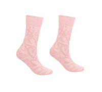 Calze Natalizie Donna Babbo Natale, Termici Invernali Foderati in Pile, Antiscivolo, Comodi, a metà Polpaccio, per Dormire al Chiuso e all'aperto, Comfort in Caso di Freddo (One Size)