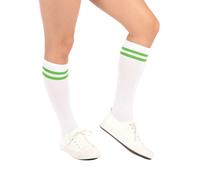 Calze Neon Per Adulti 80S 1980S Costume Elegante Accessorio Da Cheerleader