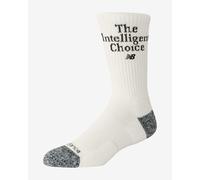 Calze New Balance Active Premium Graphic Crew bianco grigio (1 paio) - L