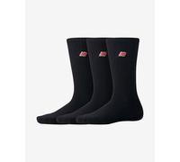 Calze New Balance Athletics Cotton nero rosso (3 paia) - M