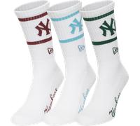 Calze New Era Era MLB Crew New York Yankees 3Pk Socks 198759013287 in taglia 43-46 EU