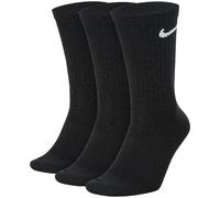 Nike Training - Everyday Lightweight - Confezione da 3 paia di calzini leggeri alla caviglia neri-Nero L