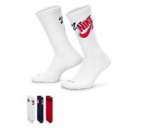 Calze Nike Everyday Plus di media lunghezza (3 paia) - Multicolore 38-42