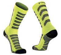 Calze Northwave Husky Ceramic High giallo fluo grigio nero - L