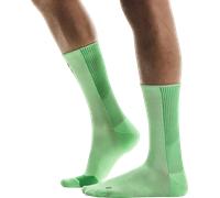 On - Performance Run Sock High - Calze da running Unisex M - EU : 43-46 verde
