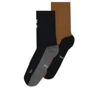 Calze On Running Trail Sock High 2-pack Dimensioni dei calzini: 47-49 / Colore: nero/arancio