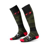 ONeal Pro MX S21 Covert, calze Taglia unica male Nero/Verde Scuro/Rosso