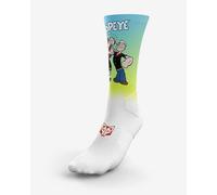 Calze Otso Popeye & Olive azzurro verde bianco - M