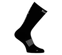 Kempa - Calze da Uomo, Uomo, Logo Classic, Nero/Bianco, FR : chaussettes : 43-46 (Taille Fabricant : 41-45)