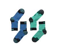 Calze per bambini Lenz Outdoor 1.0 Bleu 31/34