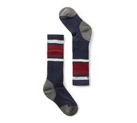 Calze per bambini Smartwool Stripe OTC Bleu M (29/34)