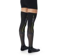 Calze Protettive Lunghe Sixs KNEE BRACE S Grigio Scuro Giallo 2