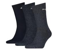 Puma Calzini Unisex Adulto Crew - Navy Multicolore 312 - 39-42 (Pacco da 3)
