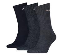 Puma Calzini Crew Unisex Adulto Navy Multicolore 312 – 43-46 – Pacco da 3