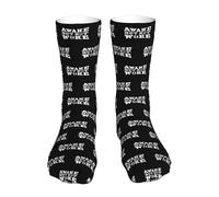 Calze Running Awake But Not Woke Comodi Calze Da Lavoro Traspiranti Crew Socks Per Sci Calcio Ciclismo
