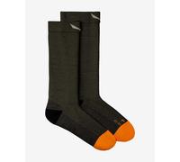 Calze Salewa MTN TRN AM Crew nero grigio arancione - 42-44