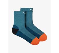 Salewa - MTN TRN All Mountain QRT Sock - Calze da trekking EU 39-41 blu/turchese