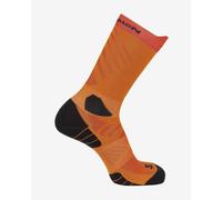 Calze Salomon Aero Crew arancione - L