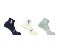 Calze Salomon Everyday Ankle 3-Pack Dimensioni dei calzini: 45-47 / Colore: nero/verde