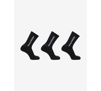 Salomon Everyday Crew, calze, 3-pack, nero 39-41 Black
