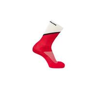 Calze salomon pulse crew rosso bianco